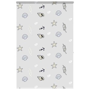 vidaXL Store enrouleur de douche avec cassette largeur du tissu 146 cm