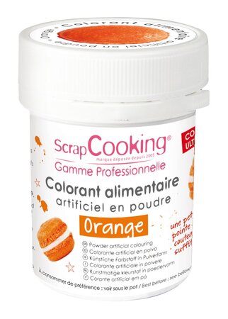 Colorant alimentaire (artificiel) Orange