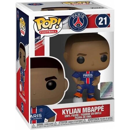 Figurine Funko Pop! Football: Kylian Mbappé (PSG) - La Poste