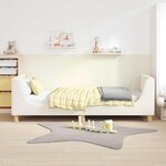 vidaXL Cadre de lit pour enfants avec tête de lit Crème 90 x 190 cm