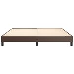 vidaXL Cadre de lit marron 180x200 cm similicuir
