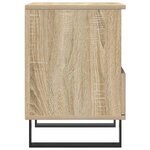 vidaXL Tables de chevet 2 Pièces chêne sonoma 40x35x50 cm bois ingénierie