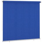 vidaXL Store roulant d'extérieur 240x230 cm Bleu PEHD