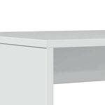 vidaXL Ensemble table à manger et bancs 3 Pièces bois d'ingénierie
