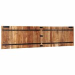 vidaXL Tête de lit 200 cm bois massif d'acacia