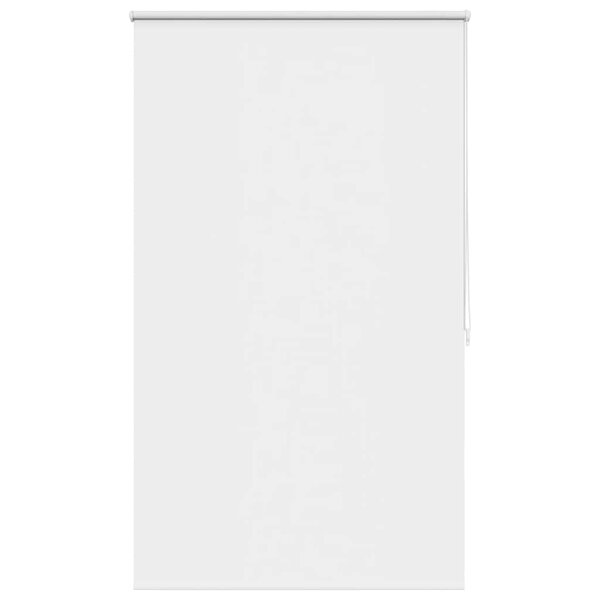 vidaXL Store enrouleur occultant 104 4 x 175 cm  largeur du tissu 100 cm  blanc