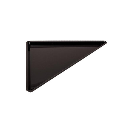 Plat plexiglas noir triangle 270/270x365x17mm -  - plexiglass270 365x17mm