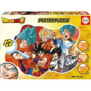 Puzzle - Dragon Ball Z - 250 pièces - 100x70cm - Dès 8 ans - Educa