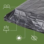 Housse de protection matelas 1 & 2 places en matière recyclé