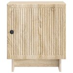 vidaXL Cabinet de chevet 2 Pièces Chêne Sonoma 43 x 34 5 x 50 cm