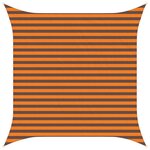 vidaXL Voile d'ombre Orange et marron 3 x 3 m 100   polyester Oxford