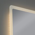 Miroir décoration moderne design LED pour salle de bain 80 x 60 cm blanc 03_0010169