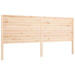 vidaXL Cadre de lit sans matelas 200x200 cm bois massif