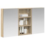 vidaXL Ensemble de Meubles de Salle de Bain 3 Pièces 90 x 10 5 x 50 cm