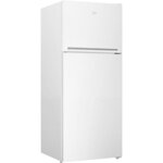 Beko rdse450k30wn - réfrigérateur double porte pose libre 379l (280+99l) - froid brassé - l70x h170 5cm - blanc
