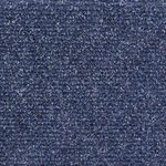 vidaXL Tapis d'escalier autocollants 30 pièces 56 x 17 x 3 cm Bleu Demi-rond