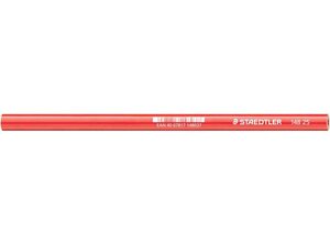 Crayon de charpentier ovale marron rouge STAEDTLER