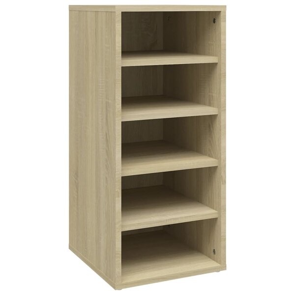 vidaXL Armoire à chaussures Chêne Sonoma 31 5x35x70 cm Bois ingénierie