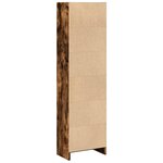 vidaXL Bibliothèque chêne fumé 40x24x143 cm bois d'ingénierie
