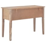 vidaXL Bureau Marron 109 5 x 45 x 77 5 cm Bois