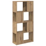 vidaXL Ensemble meuble TV Marron 60 x 24 x 125 5 cm Bois d'ingénierie