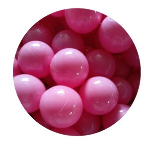 Balles 50 pièces couleur rose