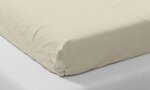 Drap housse microfibre 90 x 190 cm - Beige