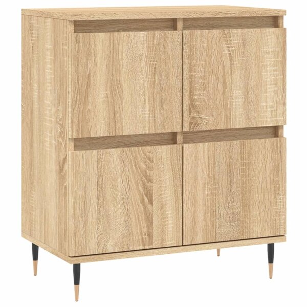 vidaXL Buffet Chêne sonoma 60x35x70 cm Bois d'ingénierie