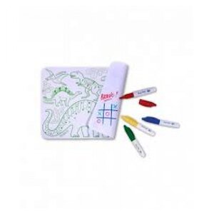 Mini playmat silicone dino