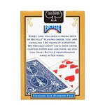 Bicycle - jeu de cartes original - rider back - standard