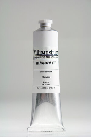 Peinture à l'huile Williamsburg 150ml Blanc de titane S1