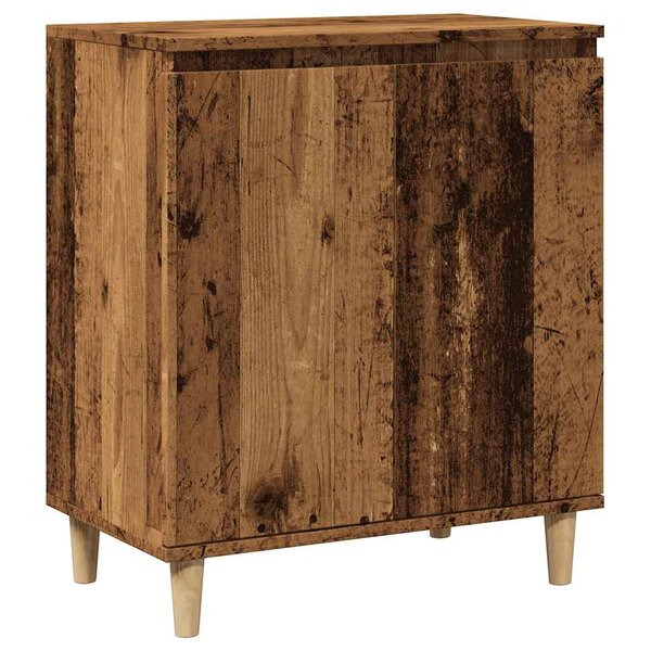 vidaXL Buffet vieux bois 60x35x70 cm bois d'ingénierie