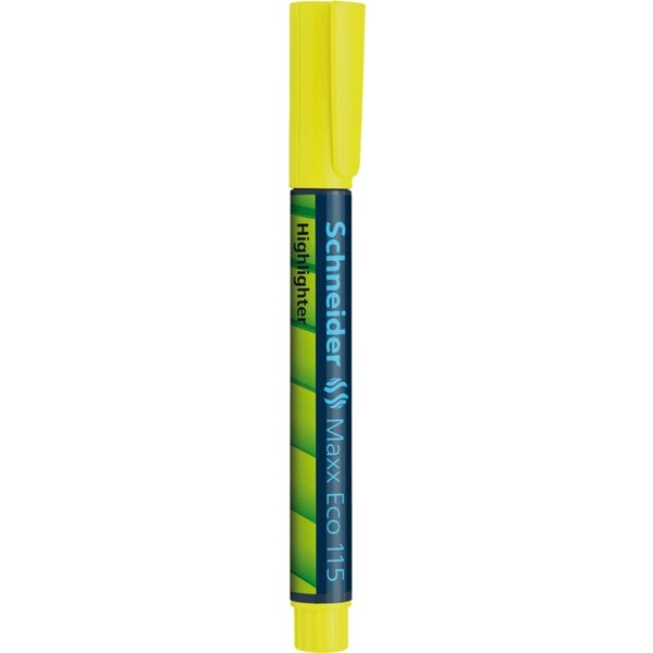 Surligneur Maxx Eco 115 jaune SCHNEIDER