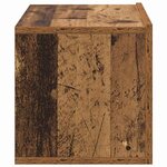 vidaXL Meuble TV Marron 60 x 30 x 30 cm Bois d'ingénierie