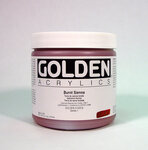 Peinture acrylic hb golden i 473ml terre de sienne brûlée
