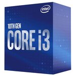 Intel core i3-10100 processeur 3 6 ghz 6 mo smart cache boîte