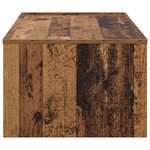 vidaXL Table basse Bois ancien 95 x 50 x 34 cm Bois d'ingénierie