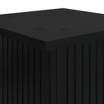 vidaXL Support de Plante Noir 30 5 x 30 x 60 5 cm Bois d'ingénierie