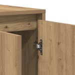 vidaXL Buffet en chêne Fait main bois d'ingénierie 120 x 41 x 75 cm