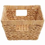 vidaXL Paniers de rangement 2 Pièces Naturel 38 x 28 x 15 cm
