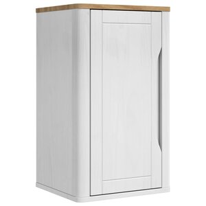 vidaXL Armoire murale de salle de bain FLORO Blanc 35 x 30 x 60 cm