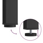 vidaXL Table de bar Naturel 110 x 55 x 105 cm Bois de pin massif