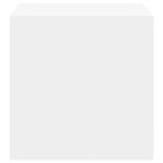 vidaXL Armoire murale Blanc 37x37x37 cm Aggloméré
