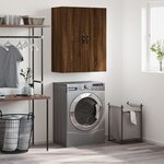vidaXL Armoire murale chêne marron 69 5x34x90 cm bois d'ingénierie