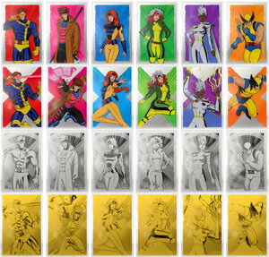 Monnaie X-MEN 97 Marvel Blind Box Feuille Argent ou Or Niue 2026
