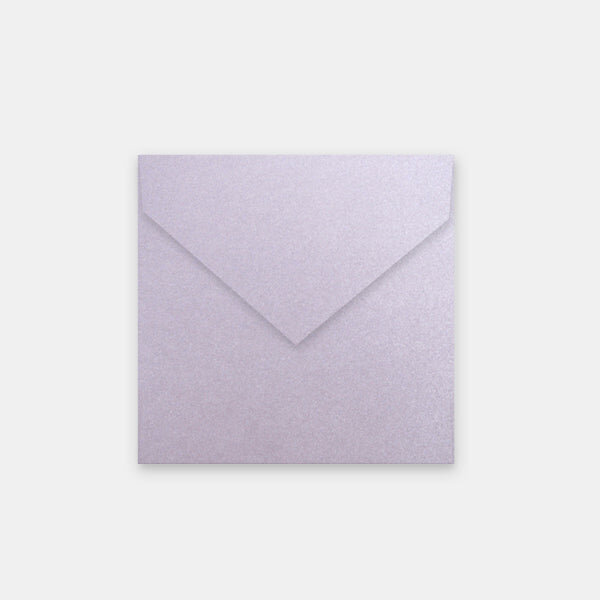 Lot de 50 enveloppes 140x140 mm metallisee kunzite