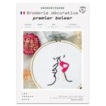 Coffret DIY - Broderie décorative - Premier baiser