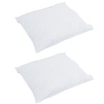vidaXL Couette Autre avec oreiller 3 Pièces Blanc 240 x 260 cm Bas