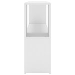 vidaXL Bibliothèque Blanc 100x24x63 cm Bois d'ingénierie