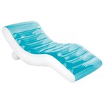 Intex Chaise longue gonflable bleu 191x99 cm vinyle